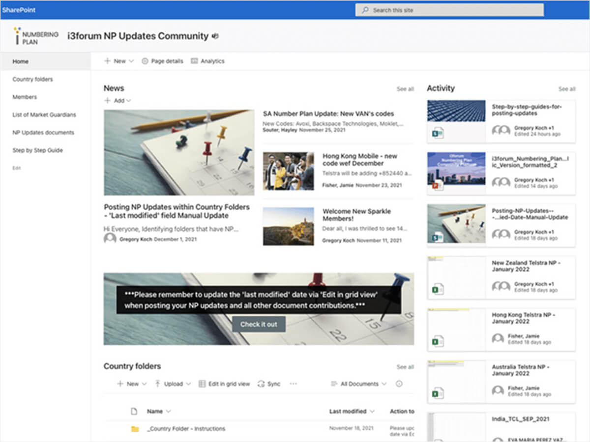 i3forum launches free Numbering Plan Community Platform